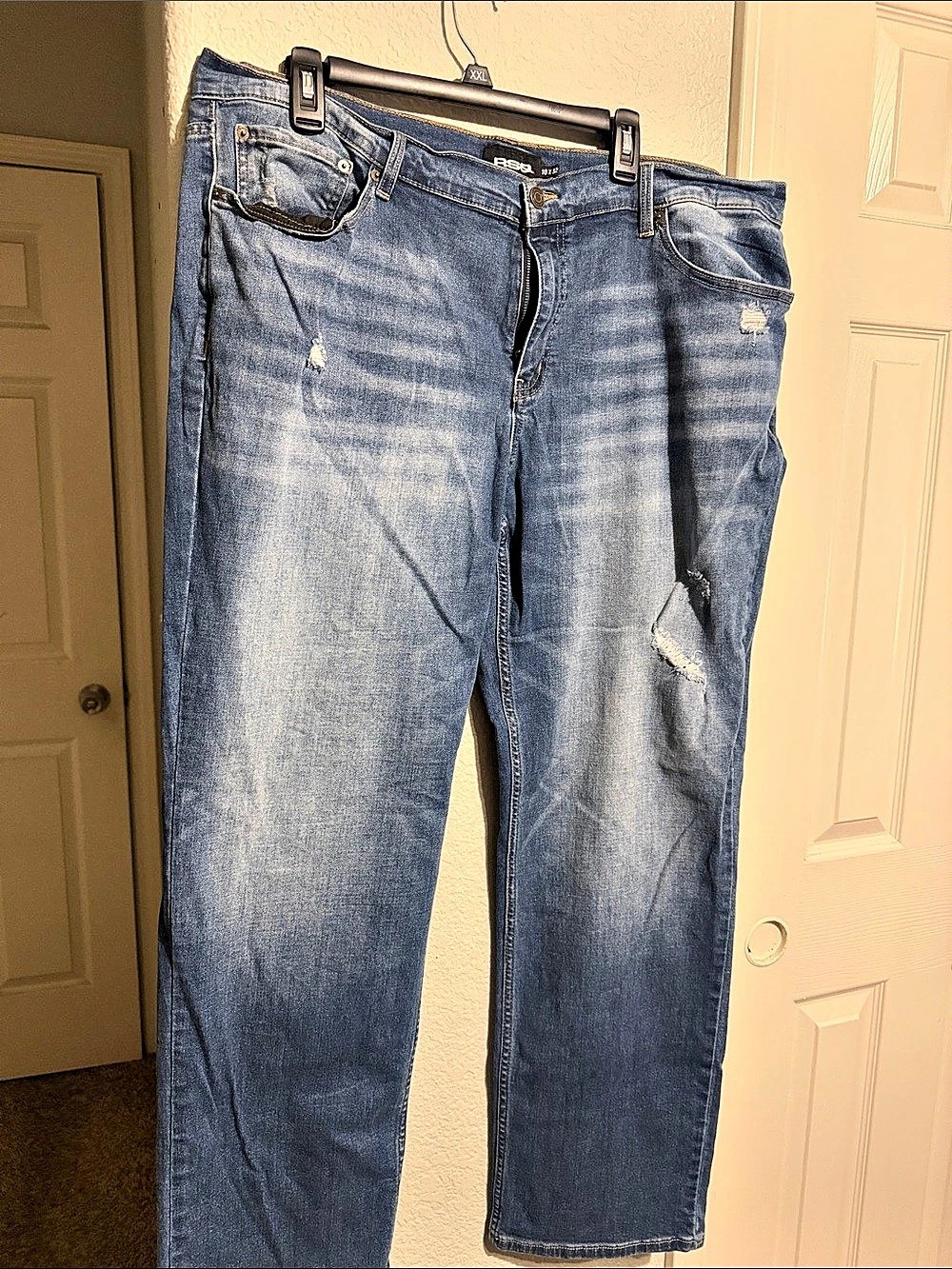 RSG Men's Slim Jeans Waist 40 x 32 Blue